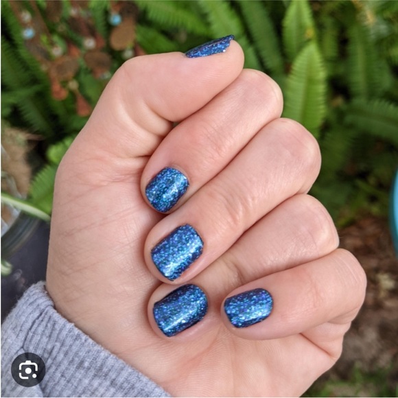 *Retired* Color Street: Dallas Darling | Teal Blue Glitter Purple Silver Party - Picture 9 of 14